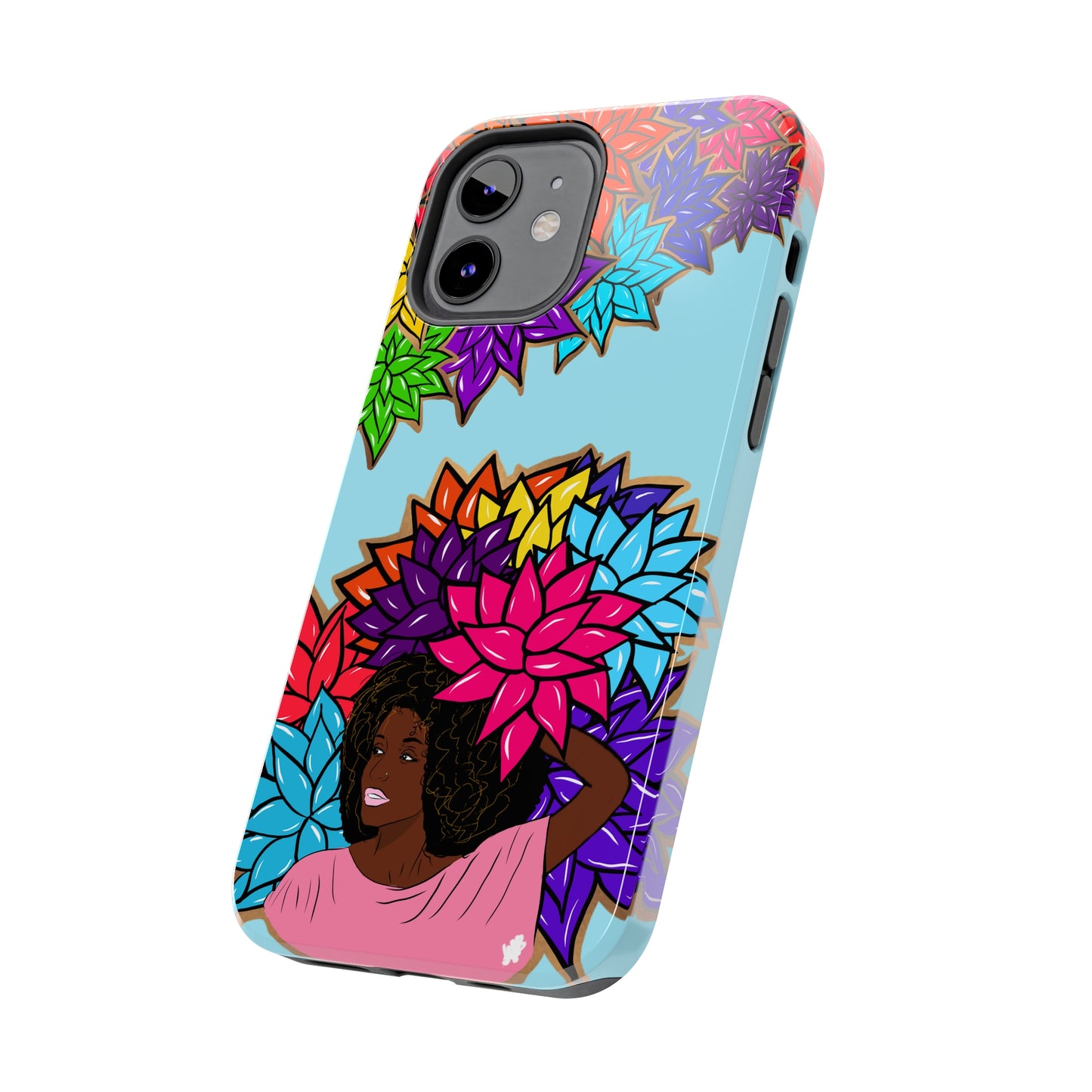 Beauty with Flowers - Tough Phone Cases