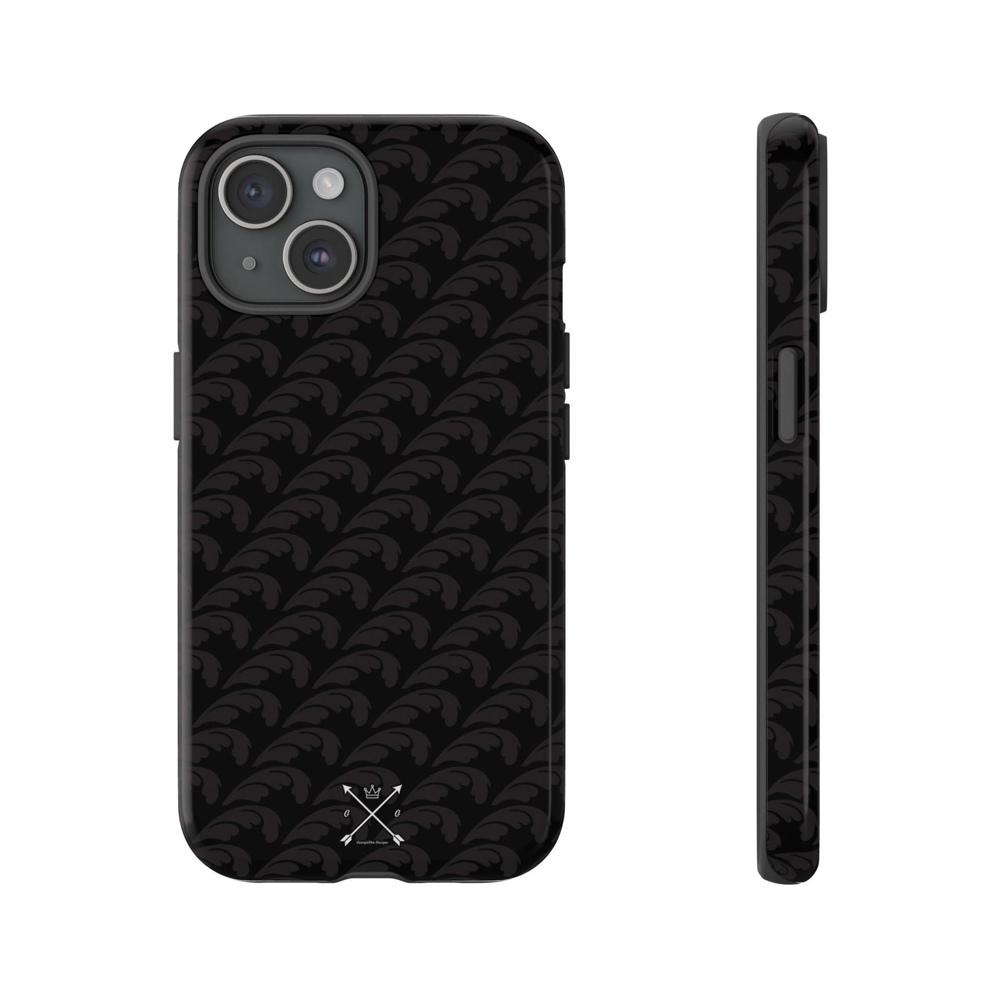 Beautiful Beloved One Flourish - Tough Phone Cases (black/black)