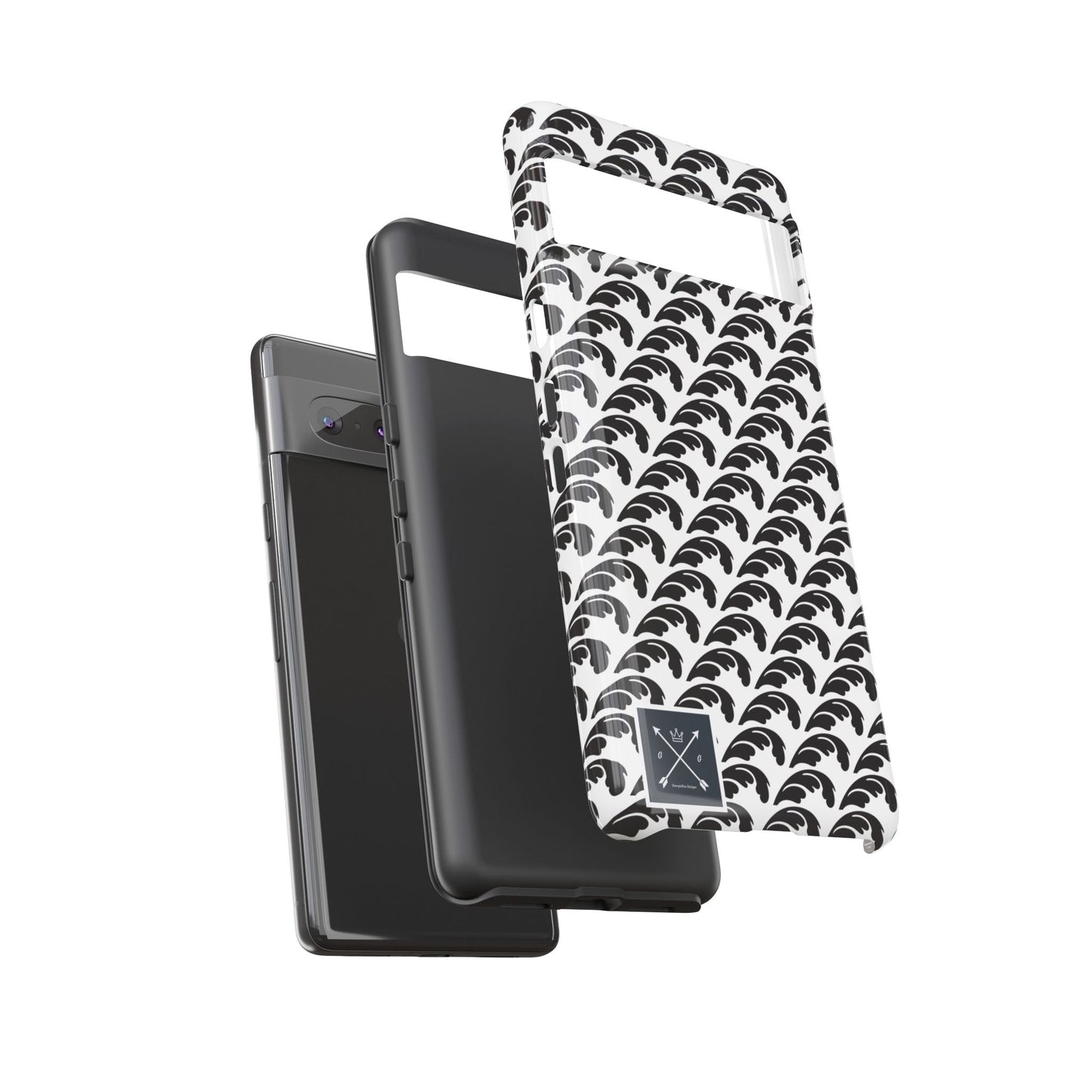 Beautiful Beloved One Flourish (black/white) - Tough Phone Cases