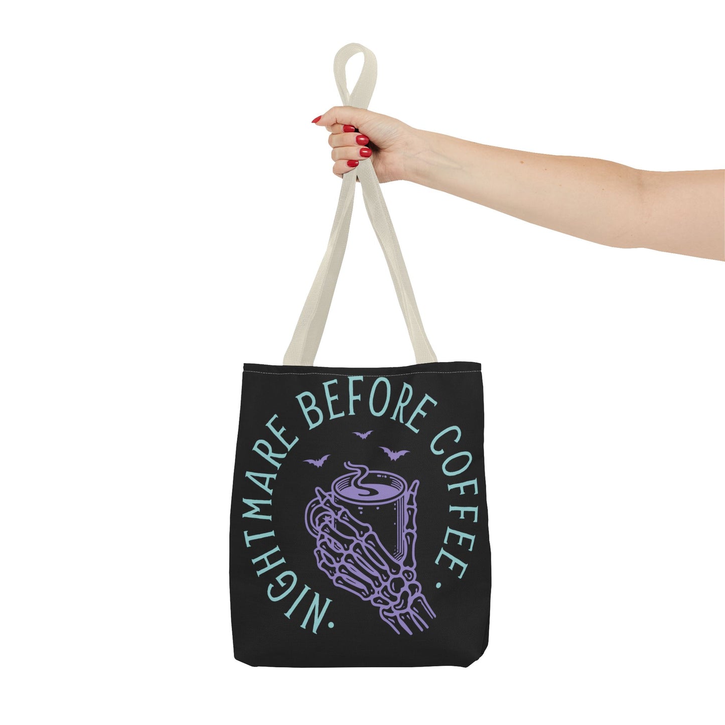 Nightmare Before Coffee - Tote Bag (AOP)