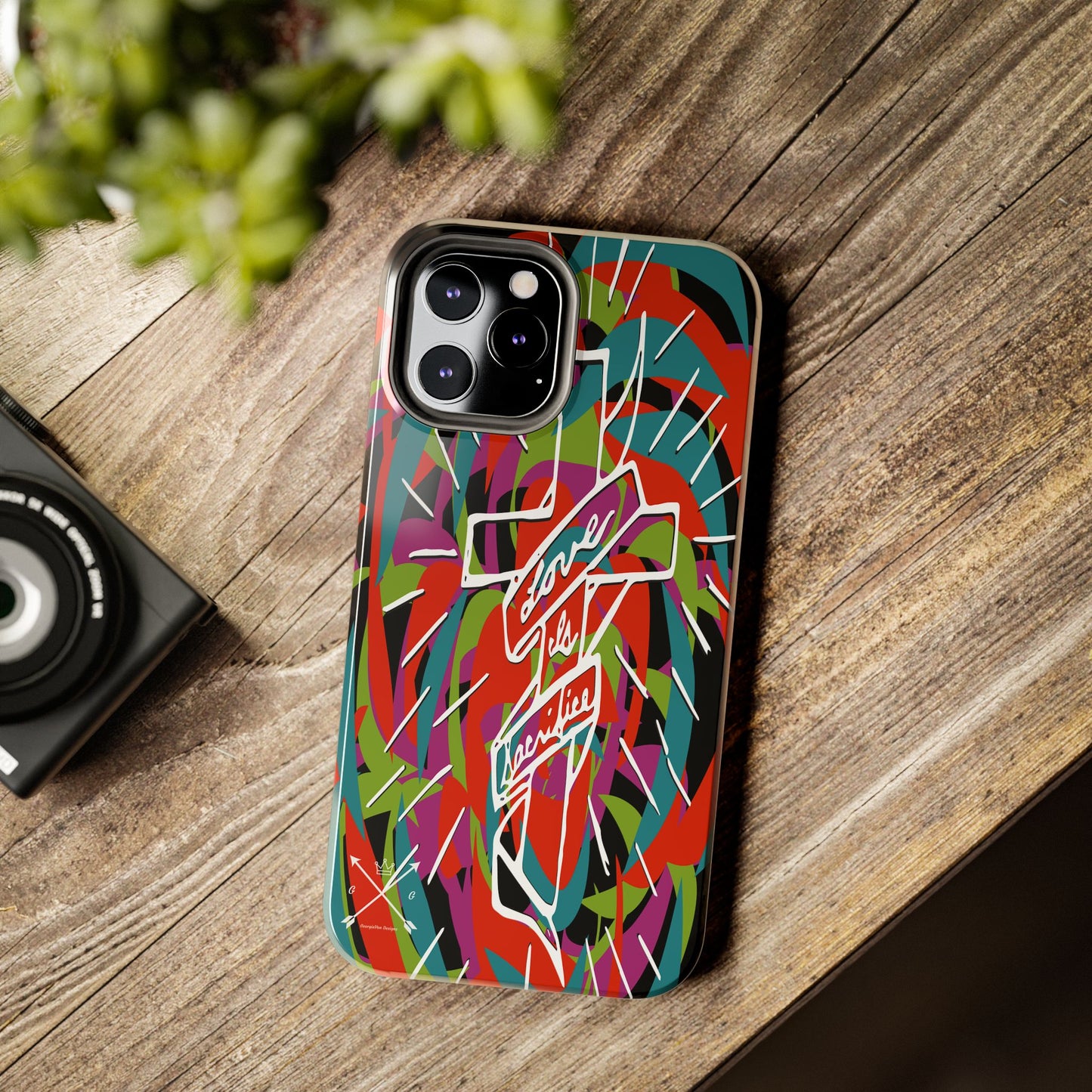 Love is Sacrifice - Tough Phone Cases