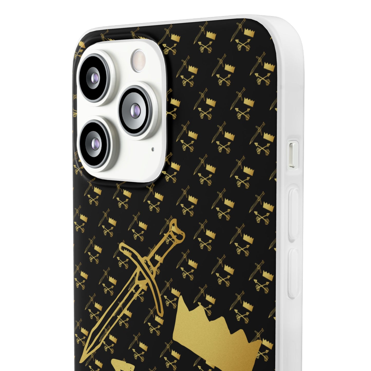 Gold and Bold Warrior - Flexi  Phone Cases