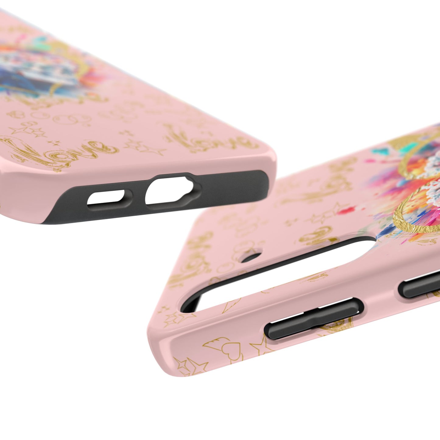 Love is Golden Watercolor (pink) - Tough Phone Cases