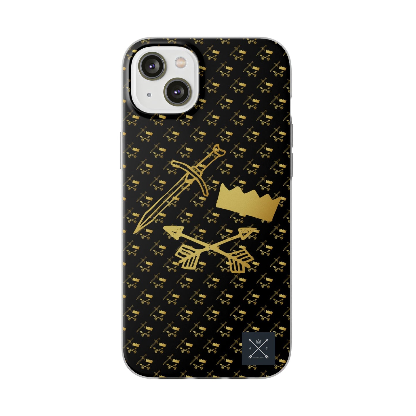 Gold and Bold Warrior - Flexi  Phone Cases