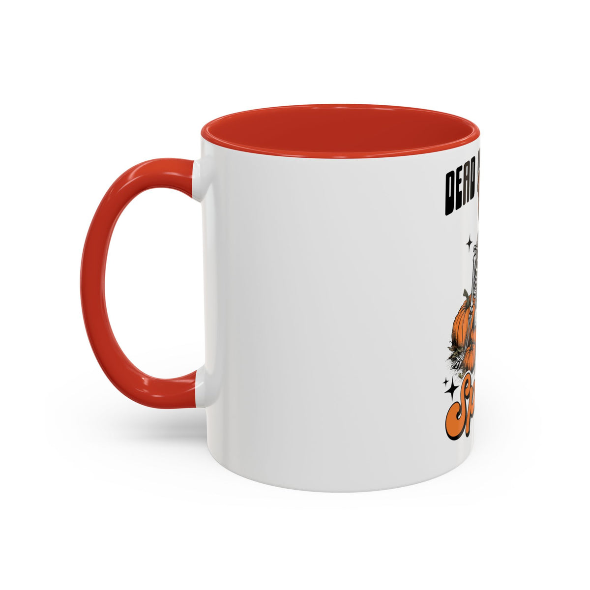 Dead Inside But Spiced - Accent Coffee Mug (11, 15oz)