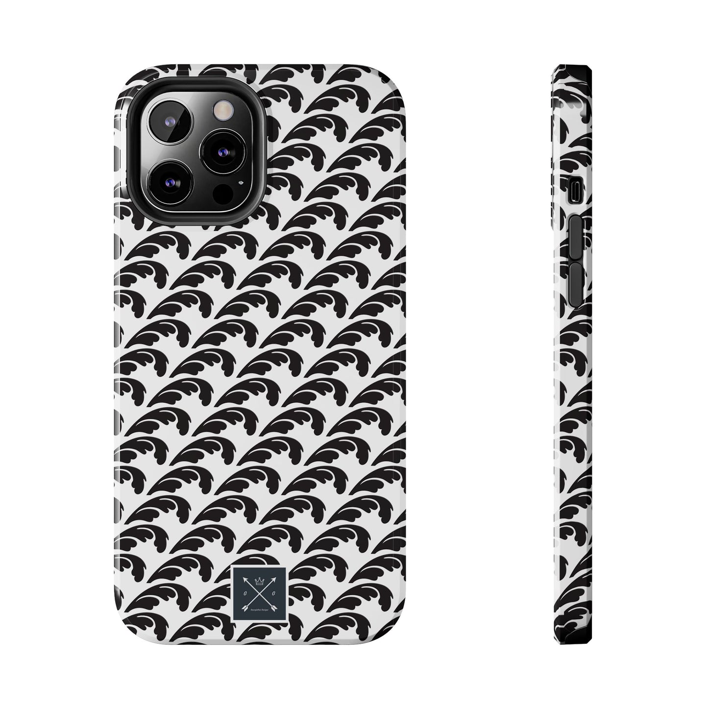 Beautiful Beloved One Flourish (black/white) - Tough Phone Cases
