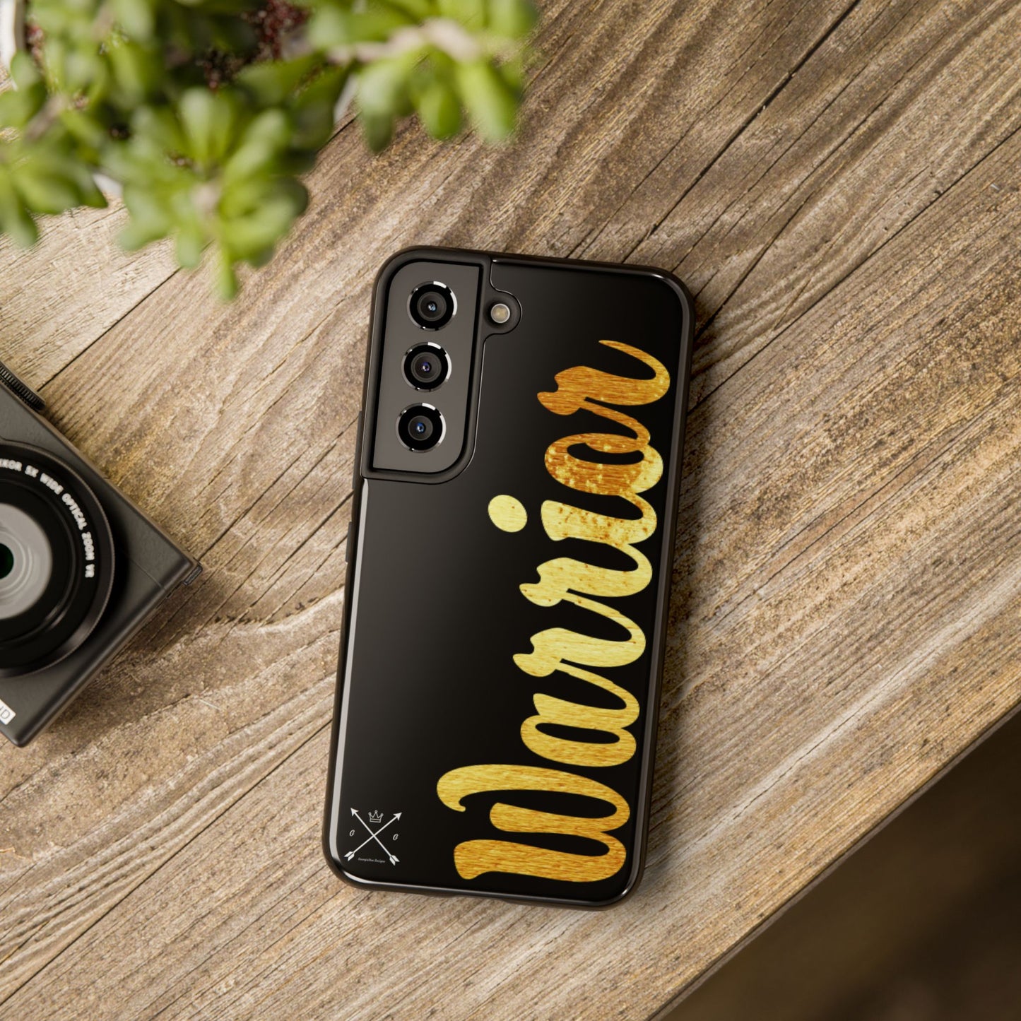 Gold and Bold Warrior - Tough Phone Cases