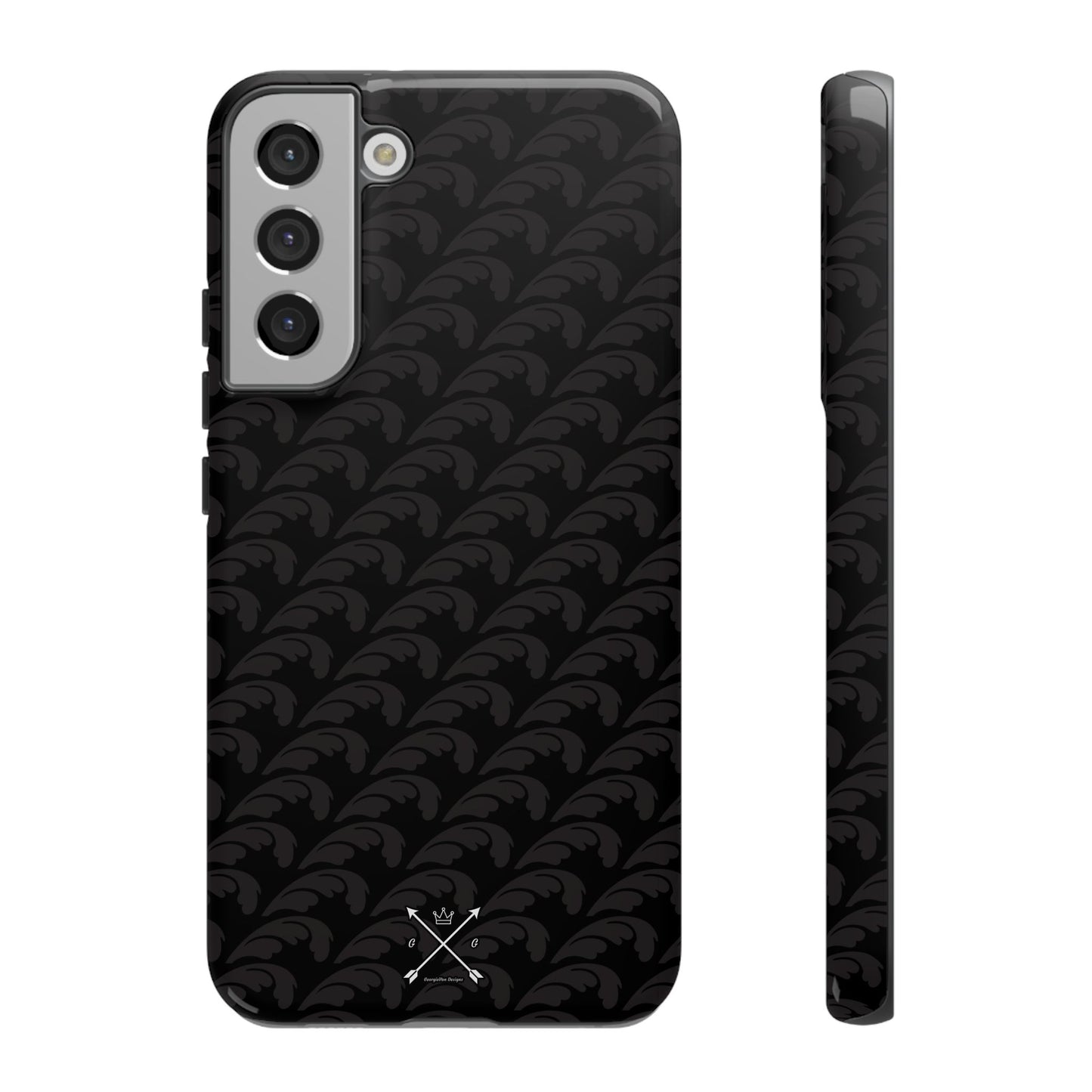 Beautiful Beloved One Flourish - Tough Phone Cases (black/black)