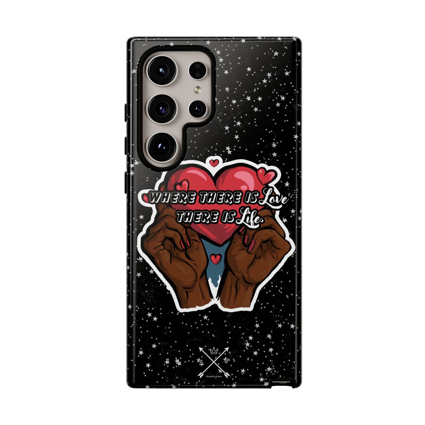 Inspirational Tough Phone Case | Love & Life Design