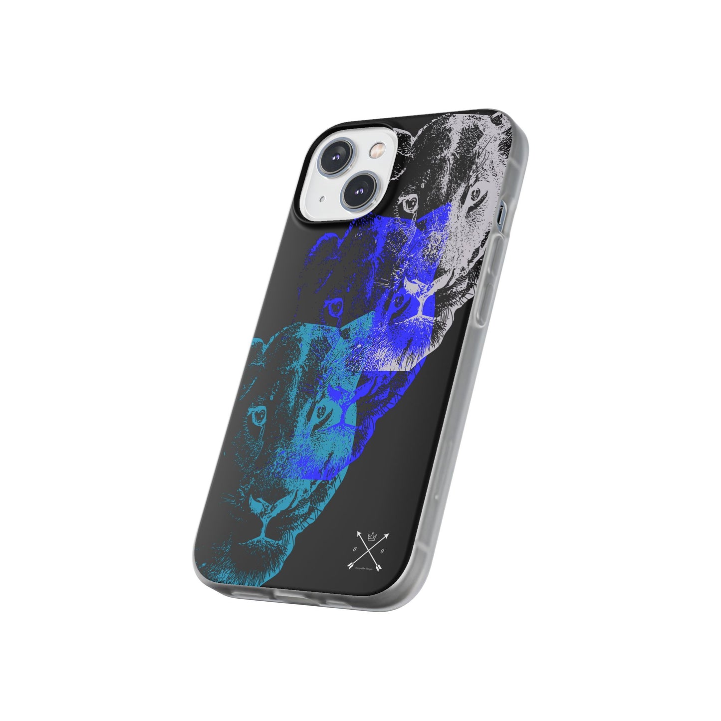Lioness Arising (black/blue/silver) - Flexi Cases