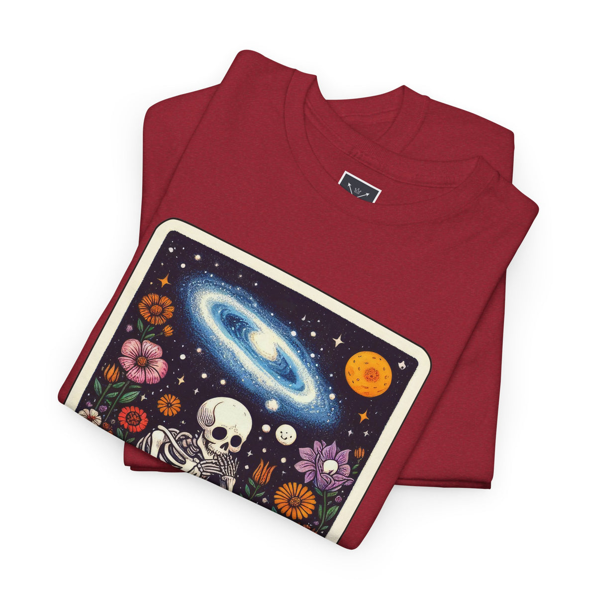 The Overthinker Skeletal Tarot - Unisex T-shirt