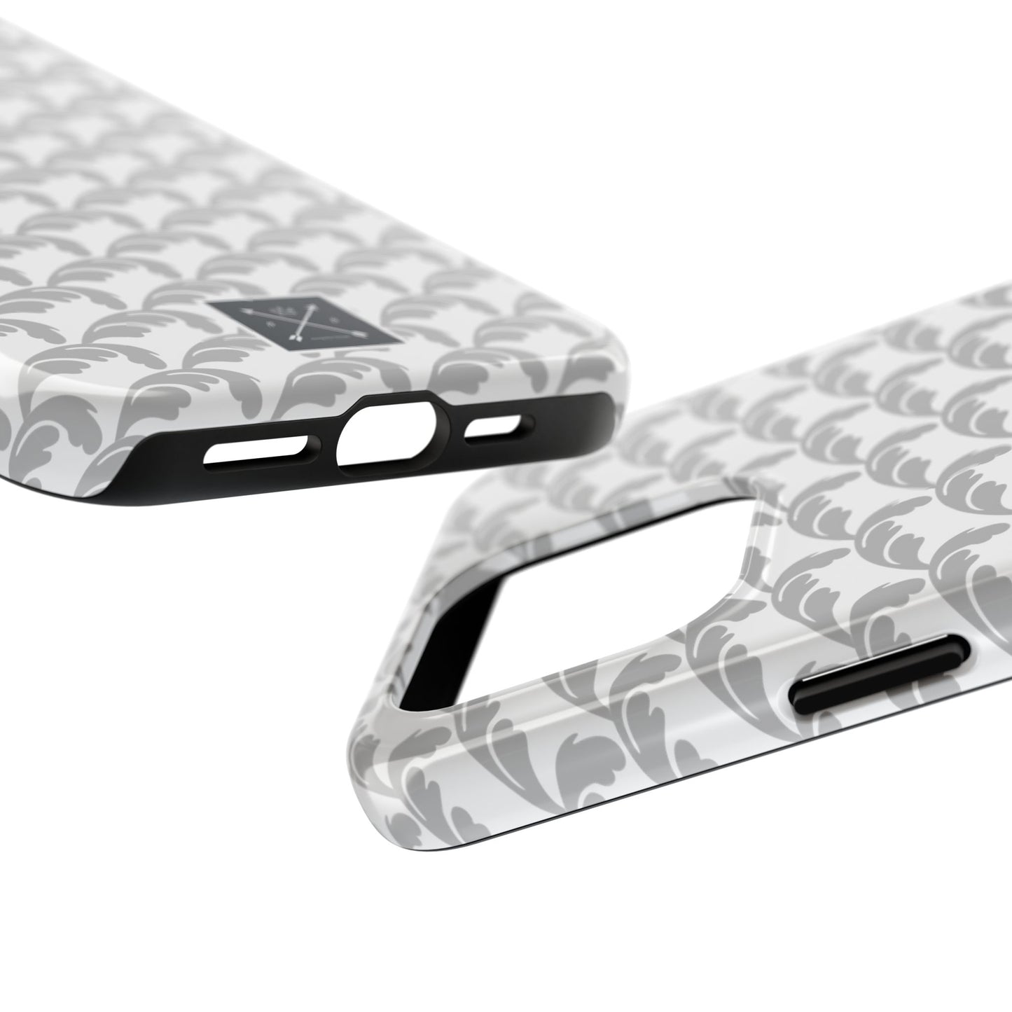 Beautiful Beloved Flourish (white/silver) - Tough Phone Cases