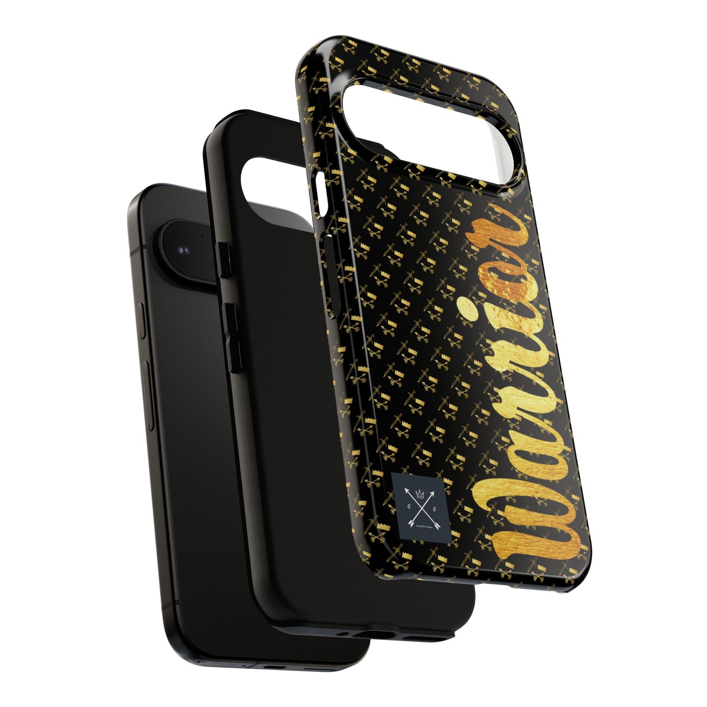 Gold and Bold Warrior - Tough Phone Cases