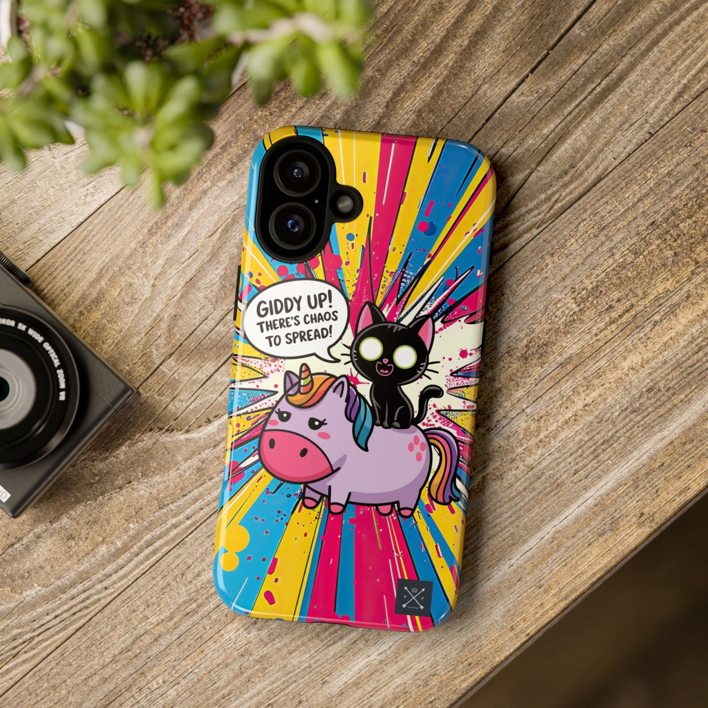 Giddy Up There's Chaos To Spread - Phone Tough Cases