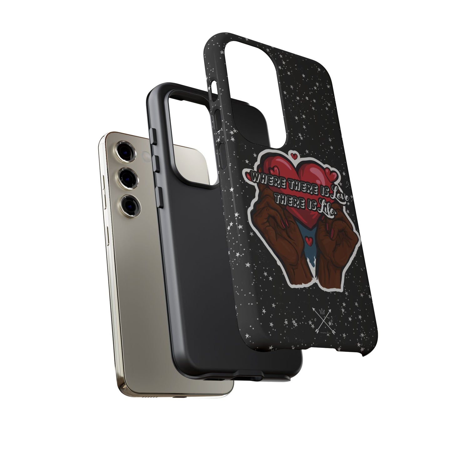 Inspirational Tough Phone Case | Love & Life Design