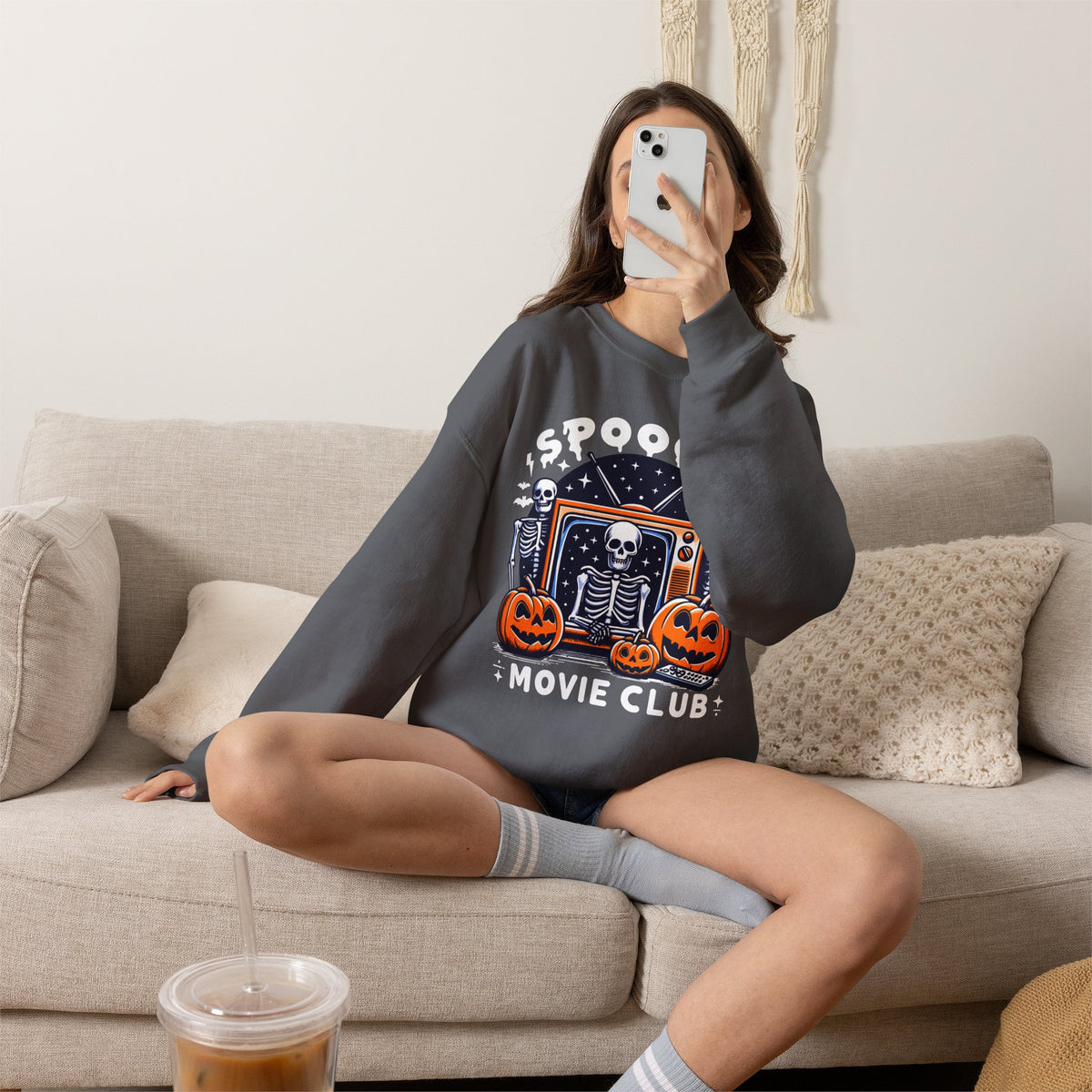 Spooky Movie Club - Unisex Heavy Blend™ Sweatshirt
