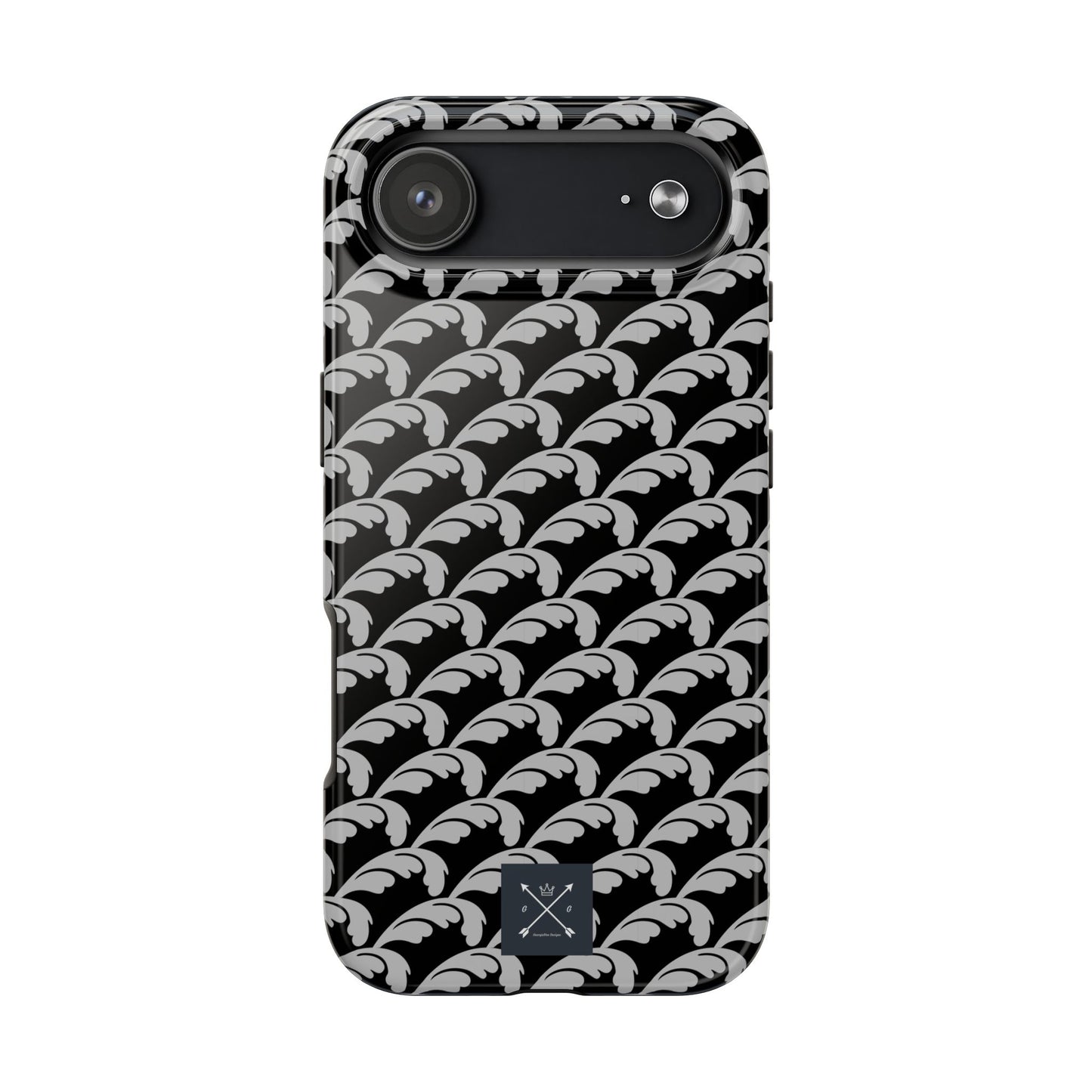 Beautiful Beloved One Flourish (silver/black) - Tough Phone Cases