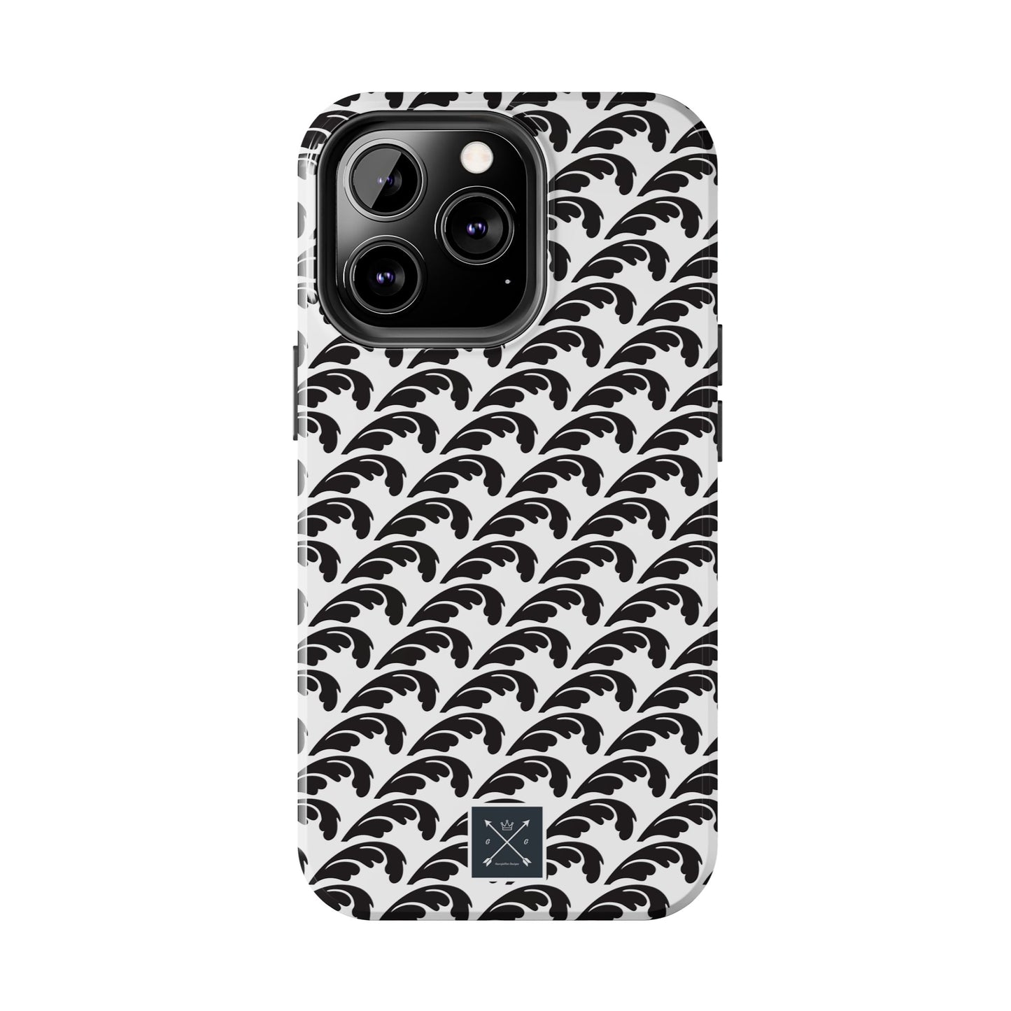 Beautiful Beloved One Flourish (black/white) - Tough Phone Cases