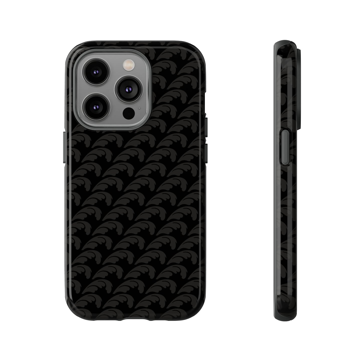 Beautiful Beloved One Flourish (black/black) - Tough Phone Cases