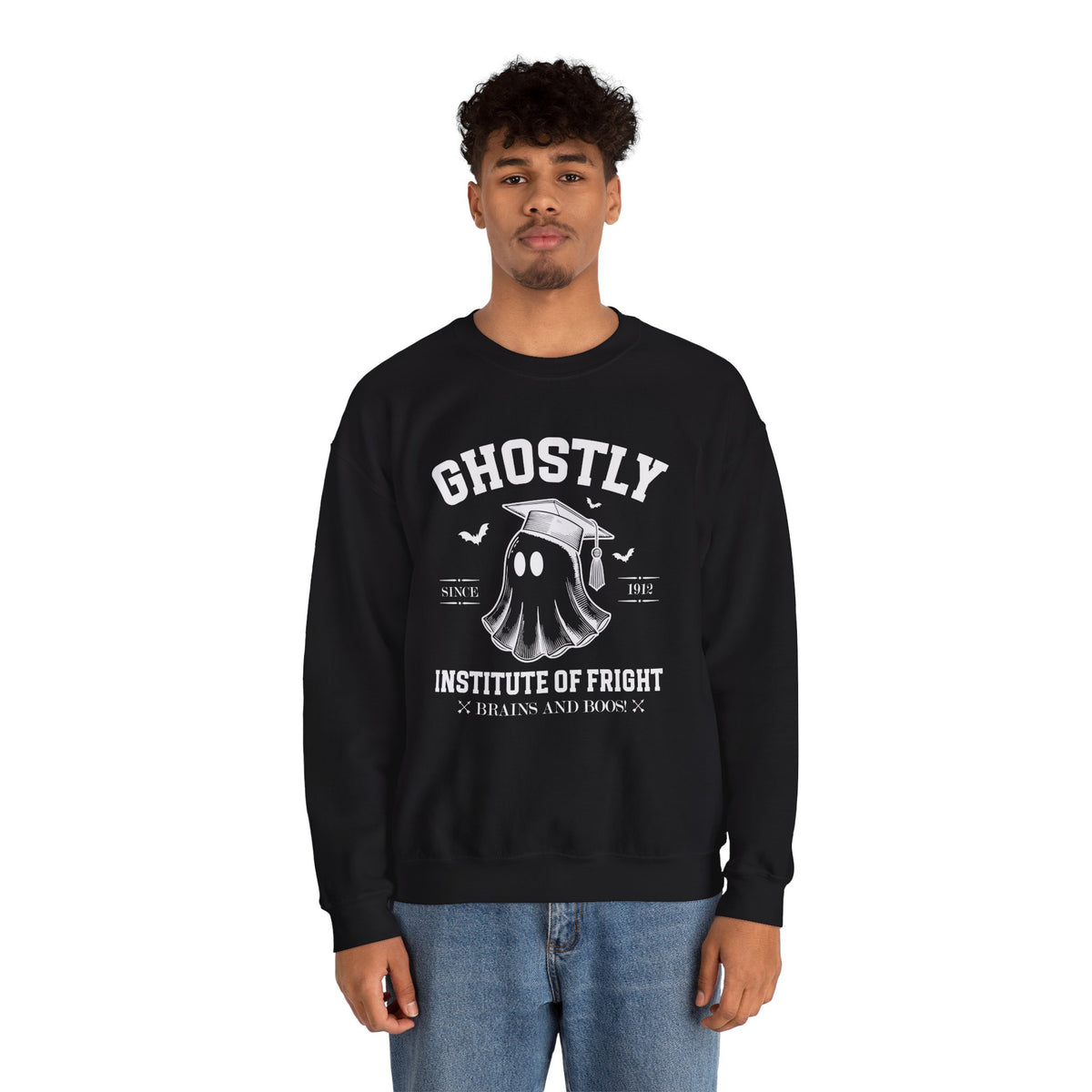 Ghostly Institute of Fright Education - Crewneck Sweatshirt