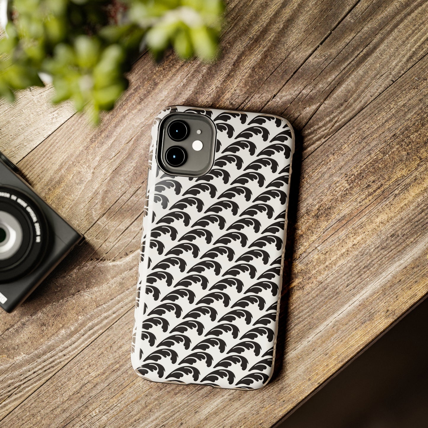Beautiful Beloved One Flourish (black/white) - Tough Phone Cases