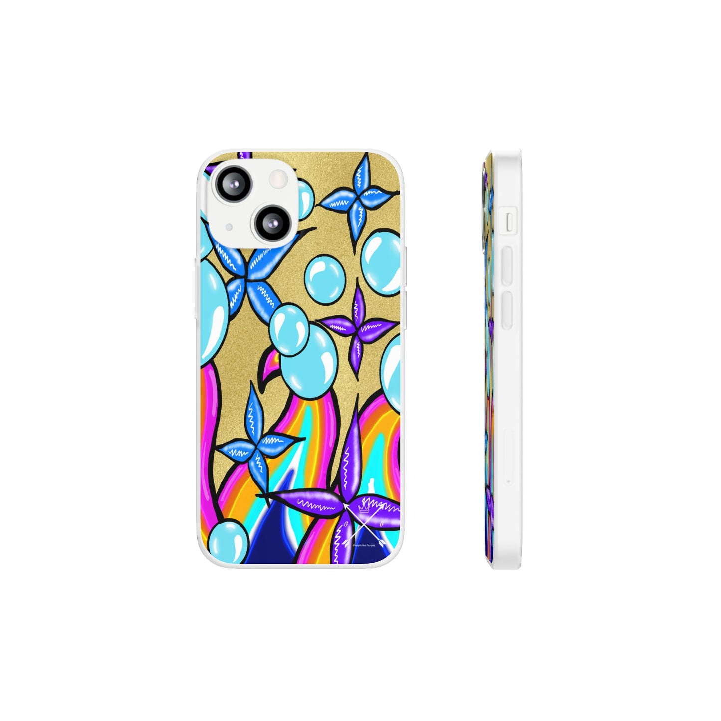 Bubble Rave (multi-colored)- Flexi Phone Cases