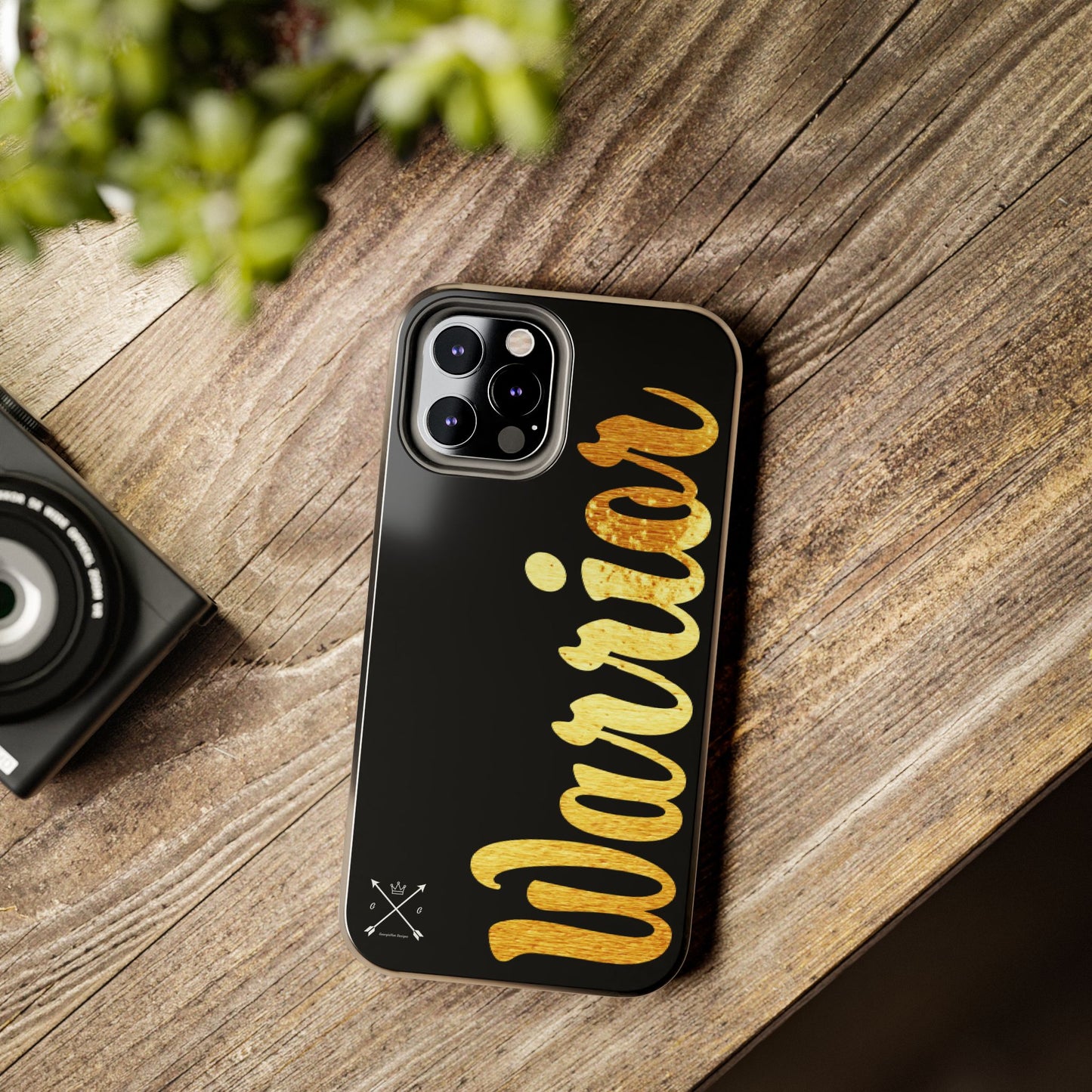 Gold and Bold Warrior - Tough Phone Cases