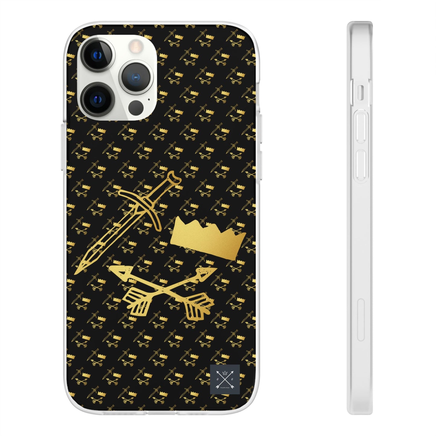 Gold and Bold Warrior - Flexi  Phone Cases