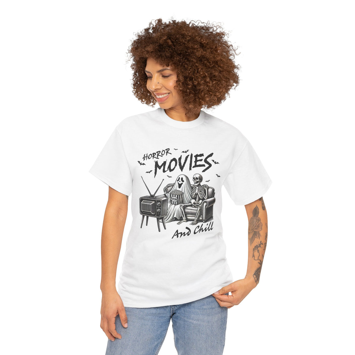 Horror Movies and Chill - Unisex Tee