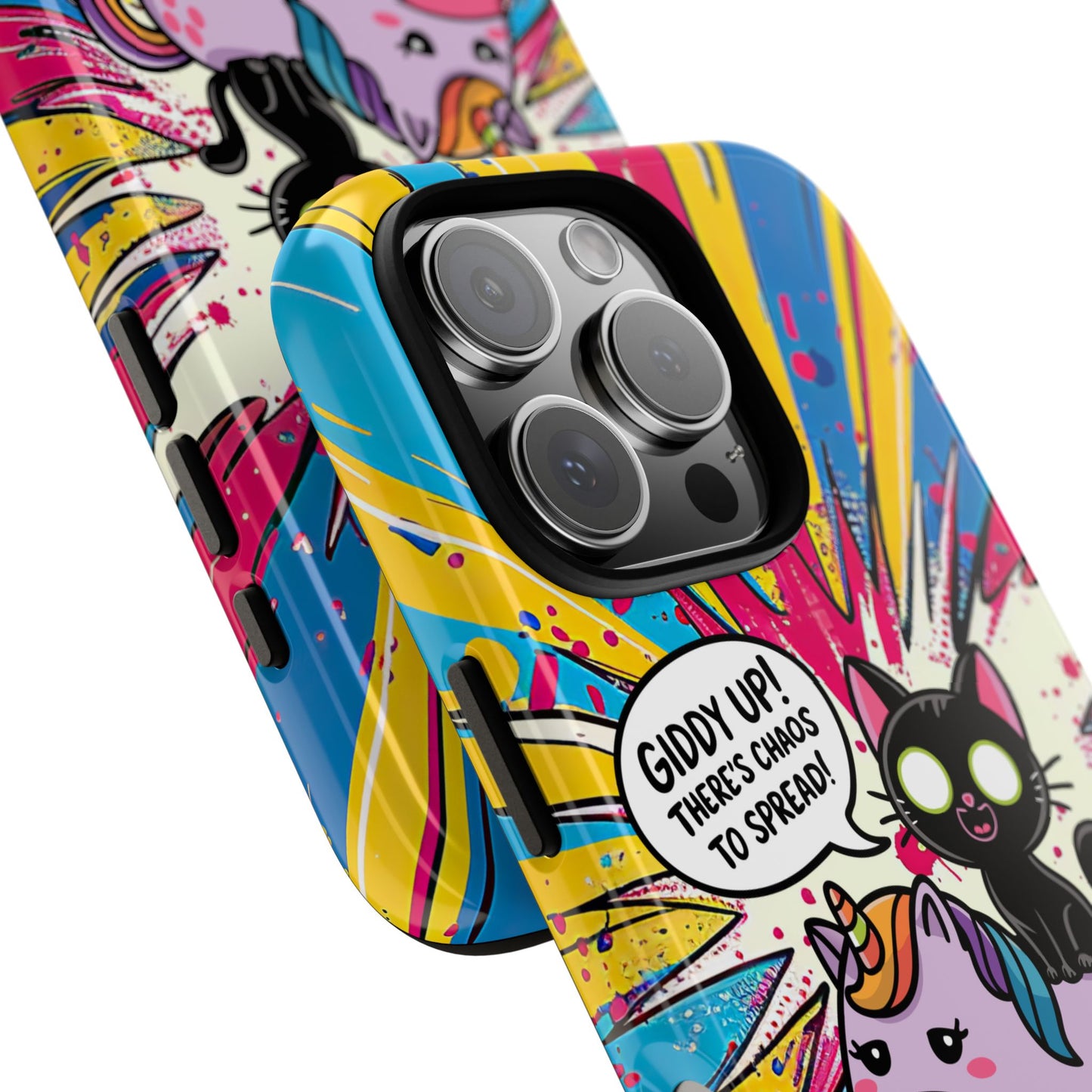 Giddy Up There's Chaos To Spread - Phone Tough Cases