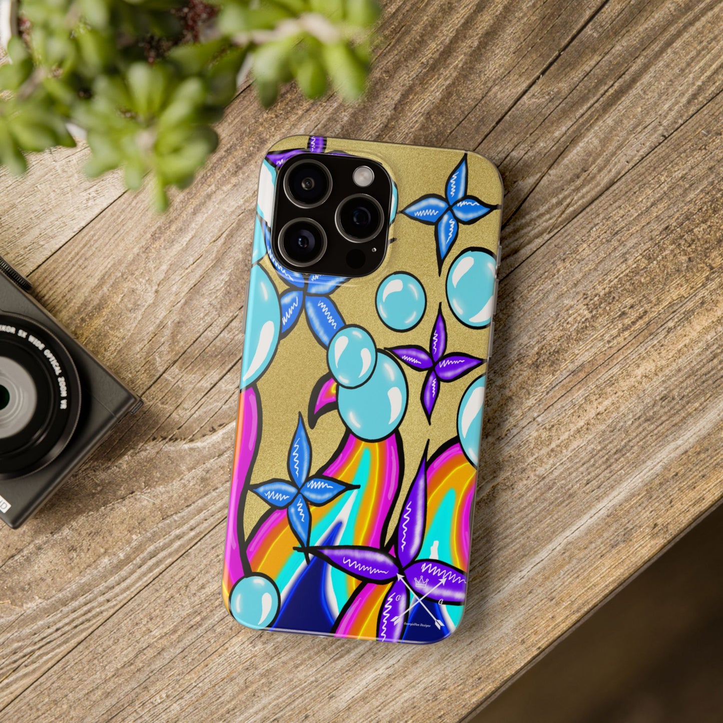 Bubble Rave (multi-colored)- Flexi Phone Cases