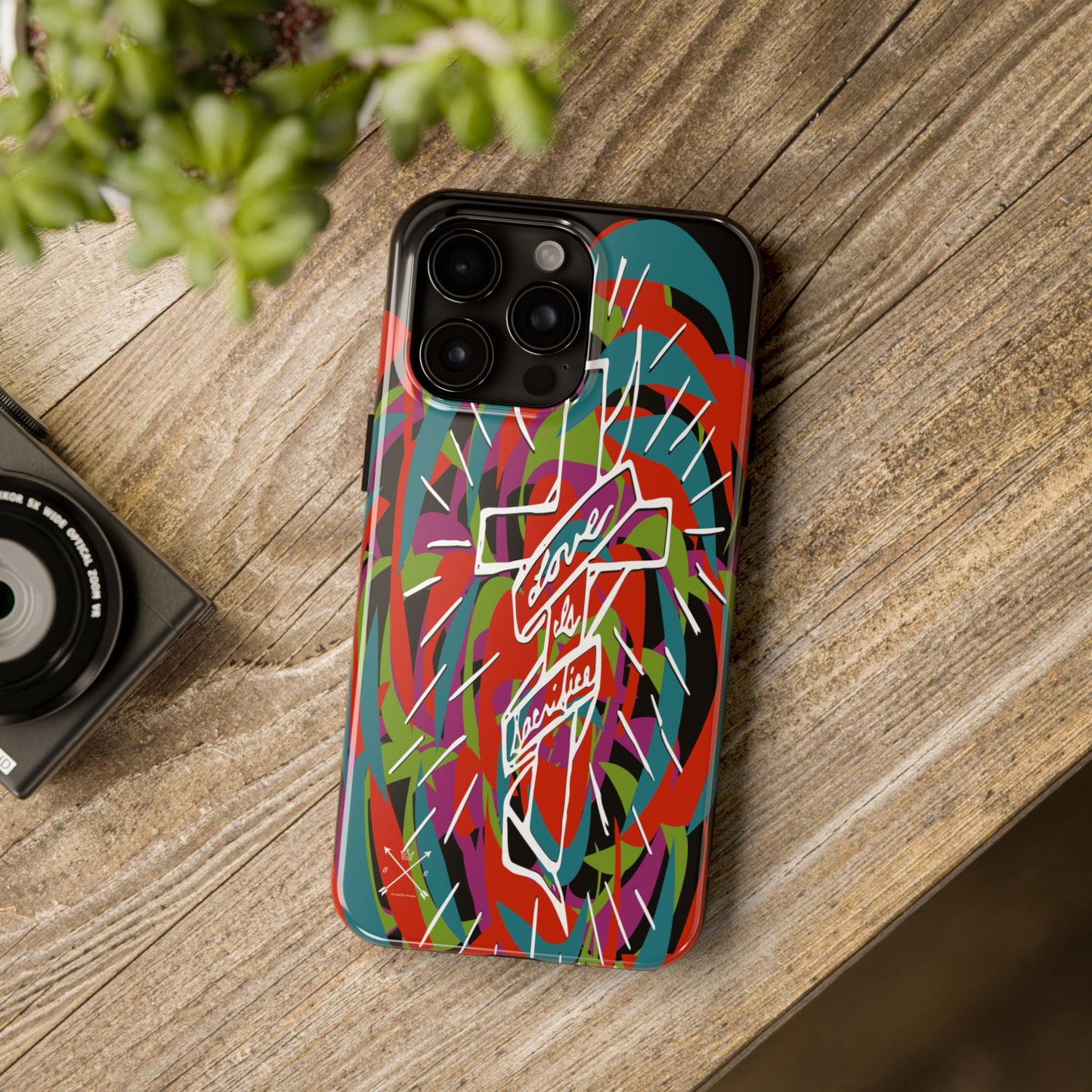 Love is Sacrifice - Tough Phone Cases
