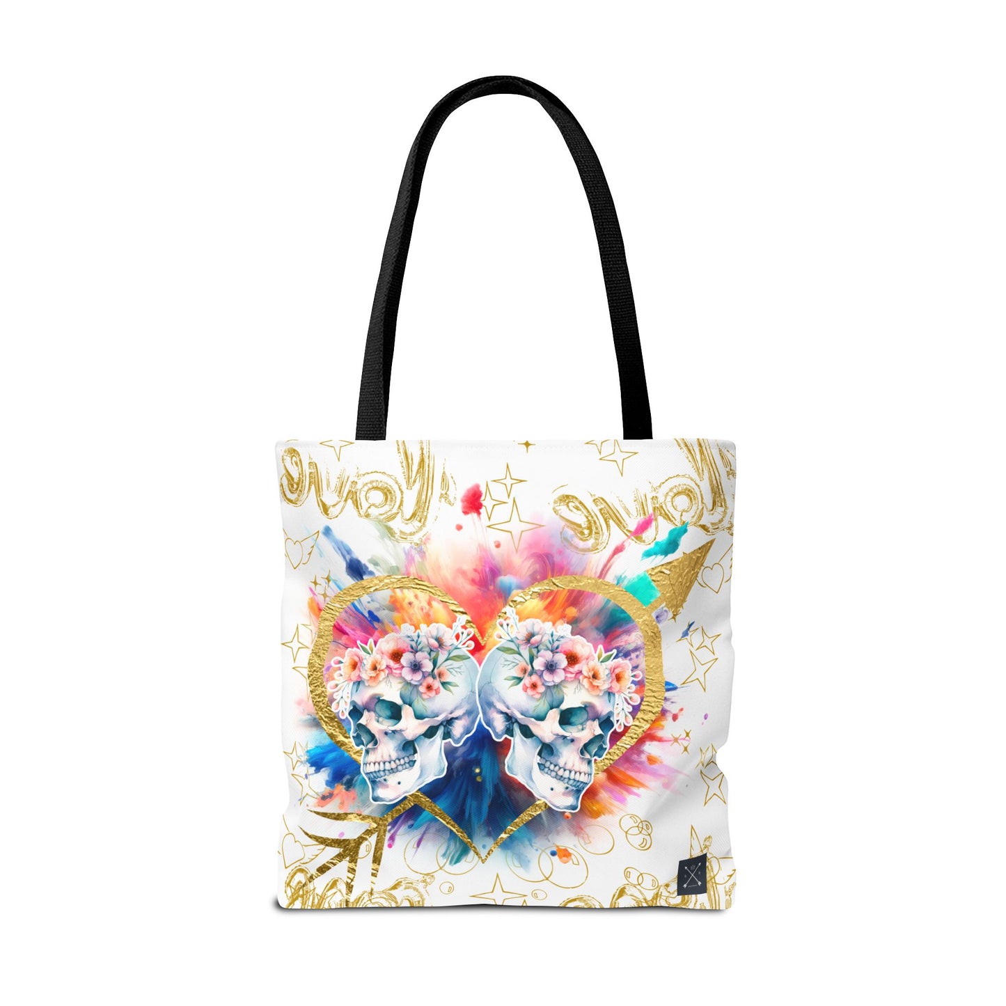 Love is Golden Watercolor - Tote Bag (AOP)