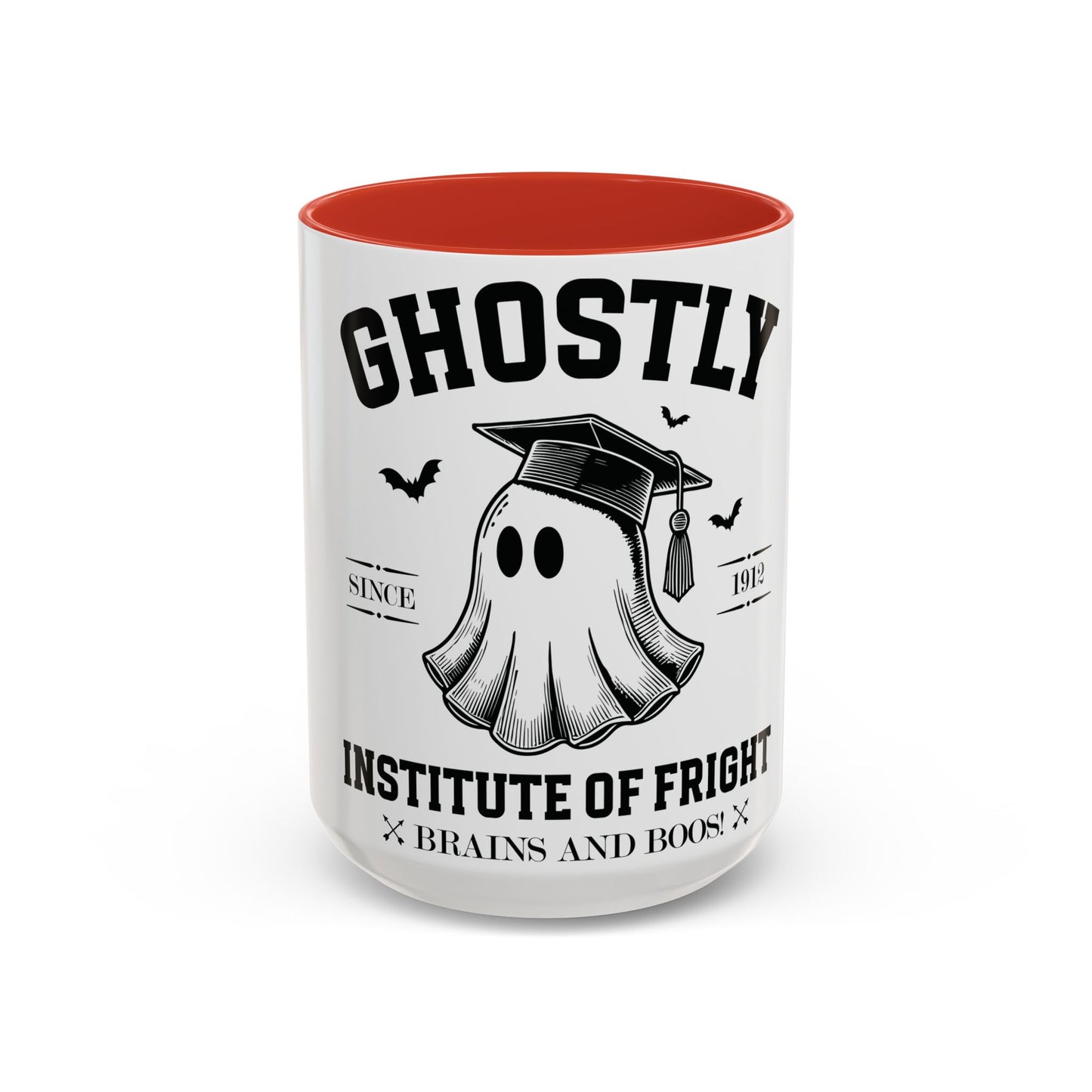 Ghostly Institute of Fright - Accent Coffee Mug (11, 15oz)
