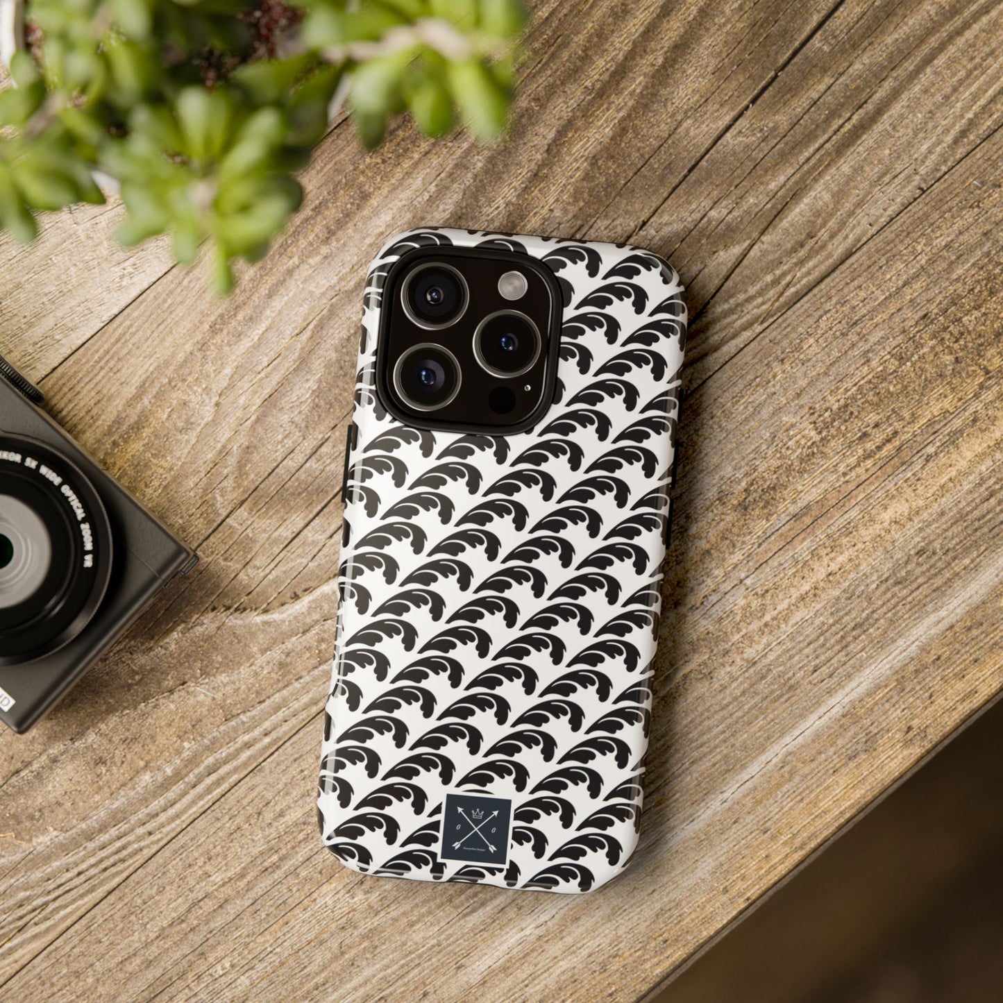 Beautiful Beloved One Flourish (black/white) - Tough Phone Cases