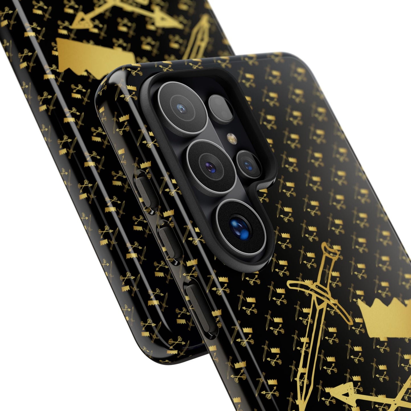 Gold and Bold Warrior - Tough Phone Cases