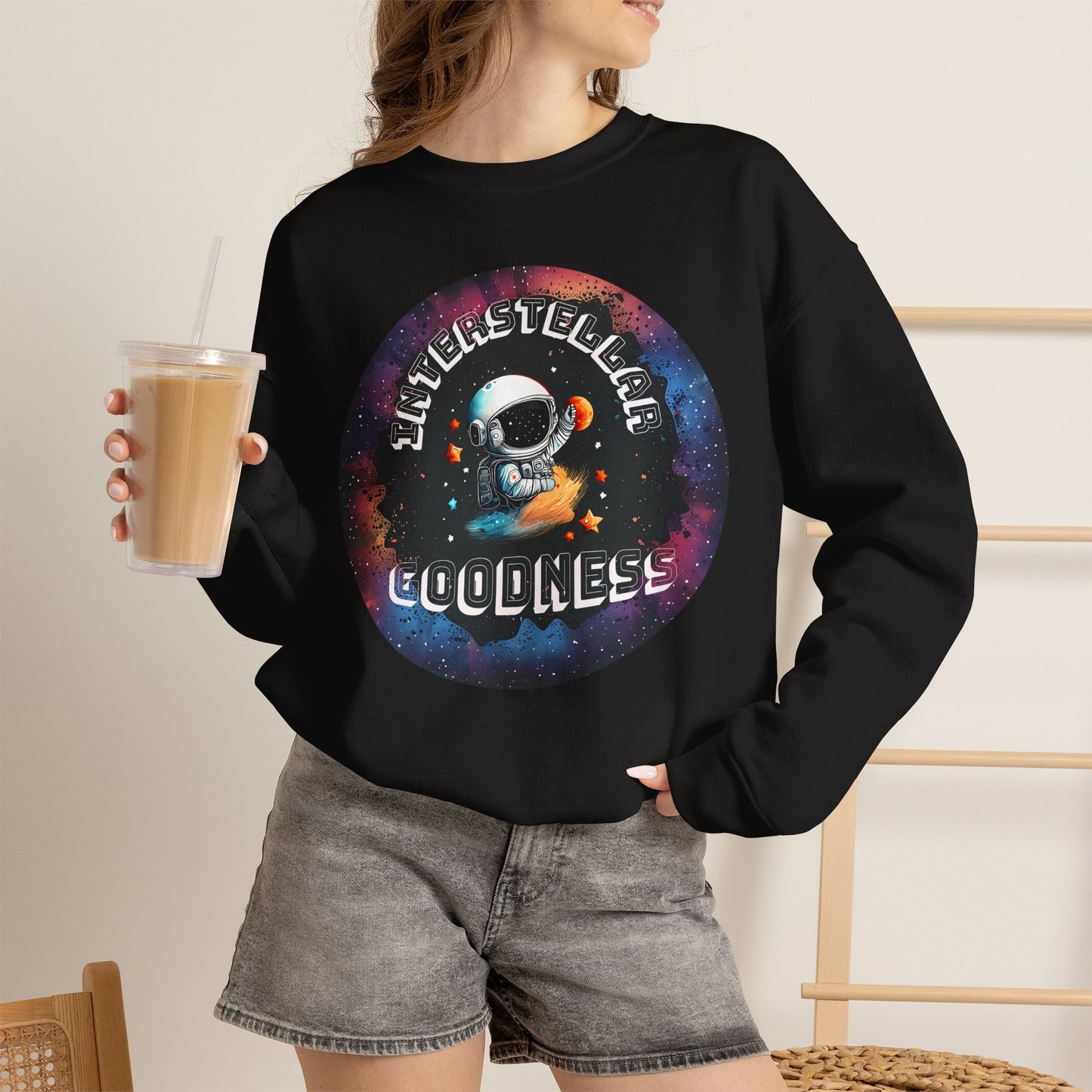 Interstellar Goodness - Unisex Crewneck Sweatshirt