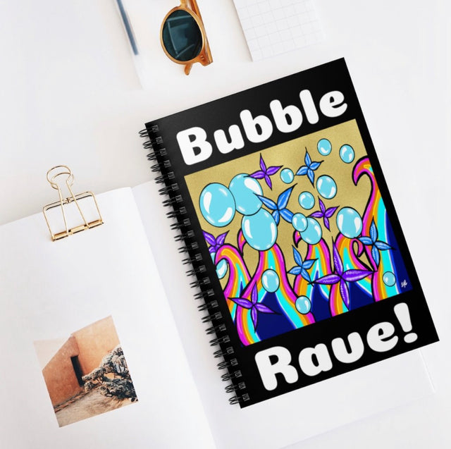 Journal with Bubble Rave 