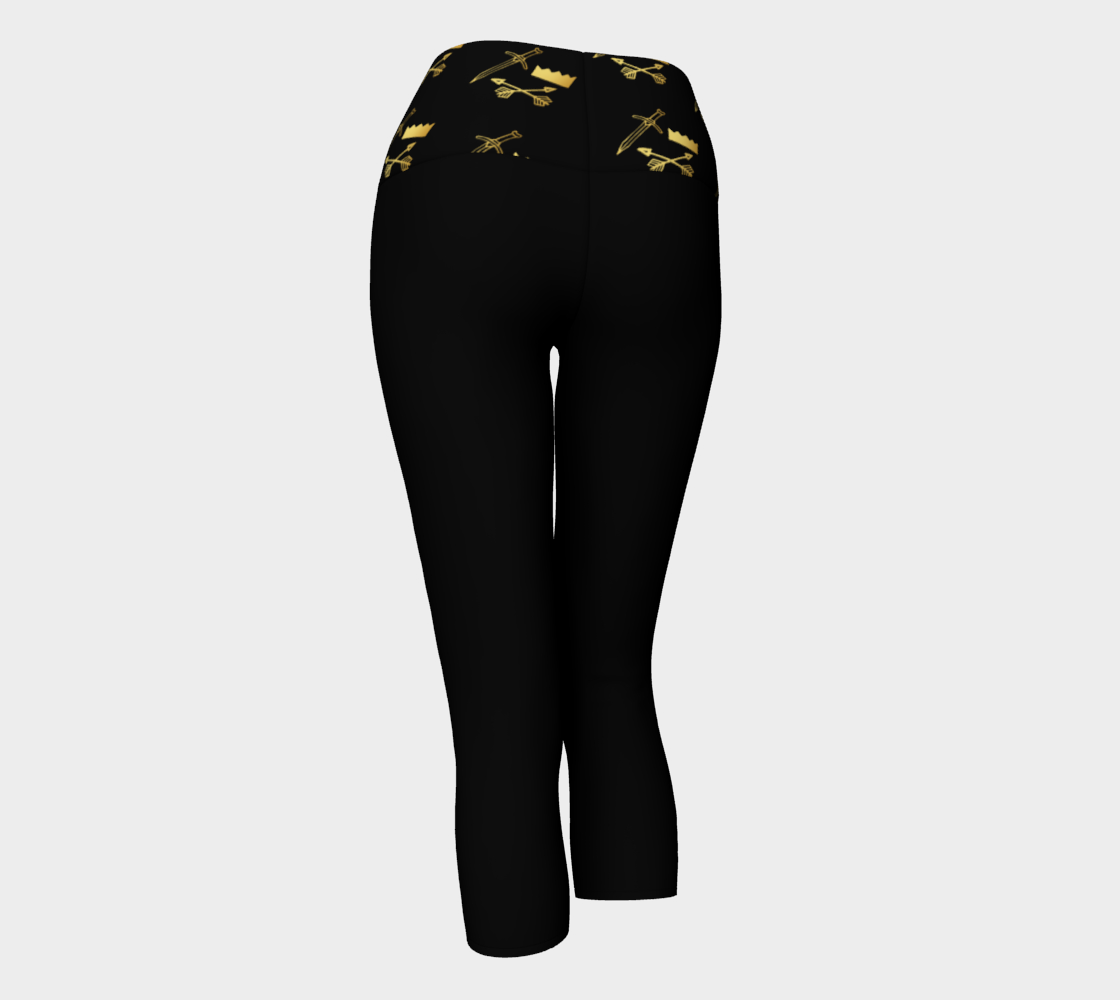 Yoga Capris - GeorgieVon Designs