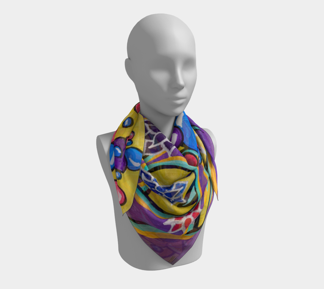Square Scarf - GeorgieVon Designs