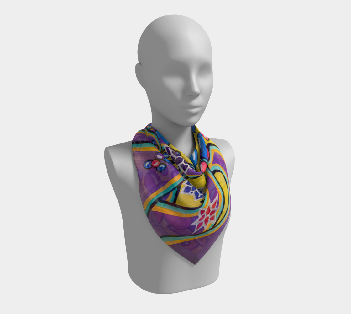 Square Scarf - GeorgieVon Designs