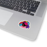 Beauty with Flowers - Kiss-Cut Stickers