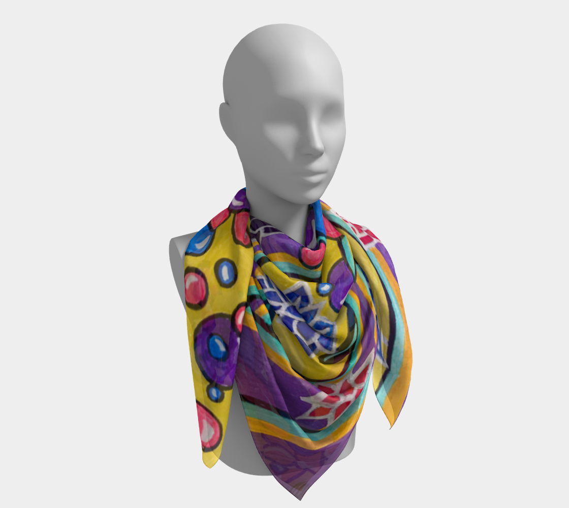 Square Scarf - GeorgieVon Designs