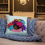 Flower Beauty - Throw Pillow