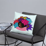 Flower Beauty - Throw Pillow