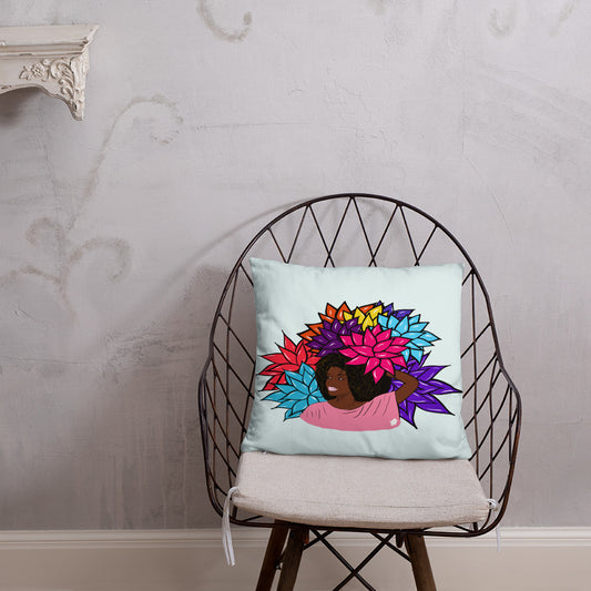 Flower Beauty - Throw Pillow