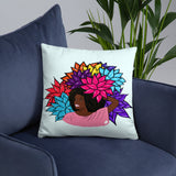 Flower Beauty - Throw Pillow