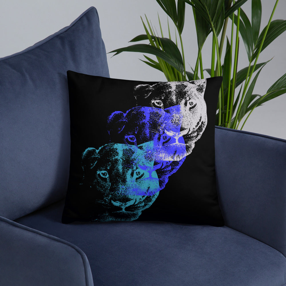 Lioness Arising - Throw Pillow