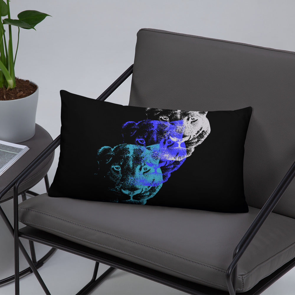 Lioness Arising - Throw Pillow
