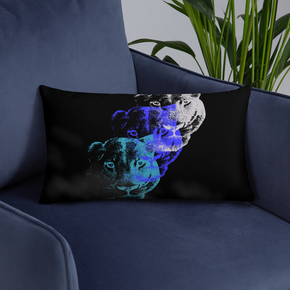 Lioness Arising - Throw Pillow